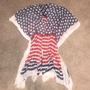 American flag kimono
